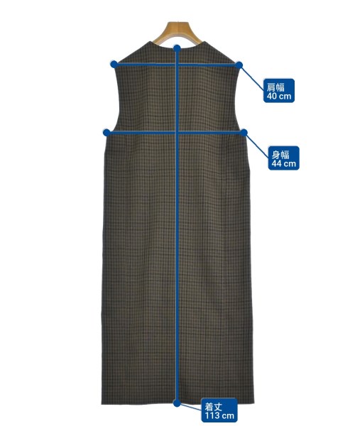 BEAUTY&YOUTH UNITED ARROWS（ビューティーアンドユースユナイテッドアローズ）ワンピース 茶 サイズ:S レディース/2200710444011