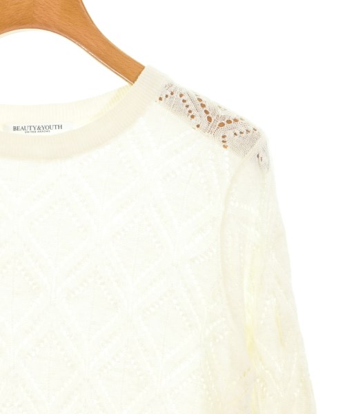 BEAUTY&YOUTH UNITED ARROWS（ビューティーアンドユースユナイテッドアローズ）ニット・セーター 白 サイズ:-(S位) レディース/2200709896029