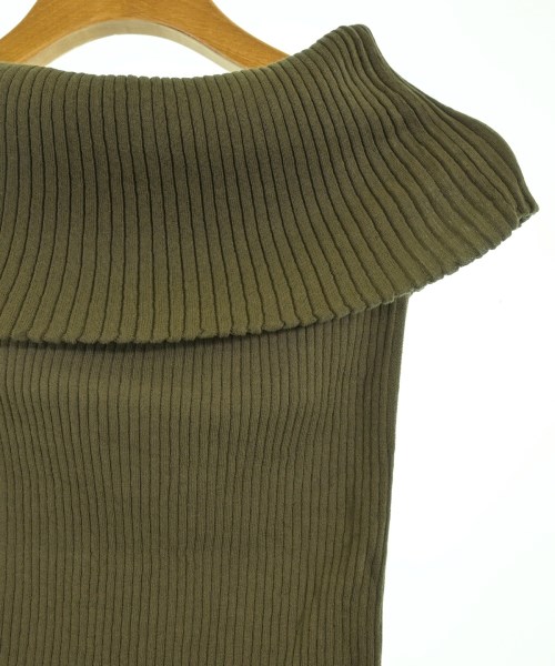 BEAUTY&YOUTH UNITED ARROWS（ビューティーアンドユースユナイテッドアローズ）ニット・セーター カーキ サイズ:-(XS位) レディース/2200712351027