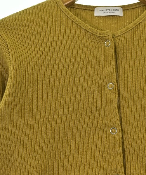 BEAUTY&YOUTH UNITED ARROWS（ビューティーアンドユースユナイテッドアローズ）カーディガン 黄 サイズ:-(S位) レディース/2200708155059