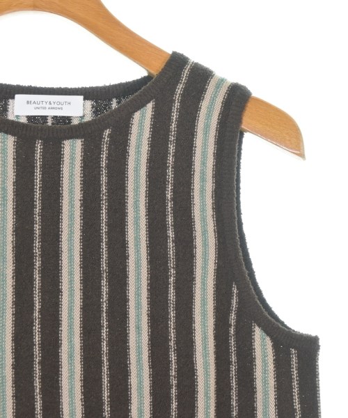 BEAUTY&YOUTH UNITED ARROWS（ビューティーアンドユースユナイテッドアローズ）ベスト/ノースリーブ 茶 サイズ:-(M位) レディース/2200709191032