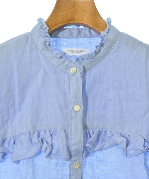 BEAUTY&YOUTH UNITED ARROWS（ビューティーアンドユースユナイテッドアローズ）ブラウス 青 サイズ:F レディース/2200708841082