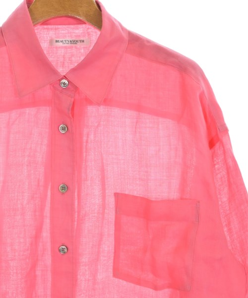 BEAUTY&YOUTH UNITED ARROWS（ビューティーアンドユースユナイテッドアローズ）カジュアルシャツ ピンク サイズ:F レディース/2200709130024