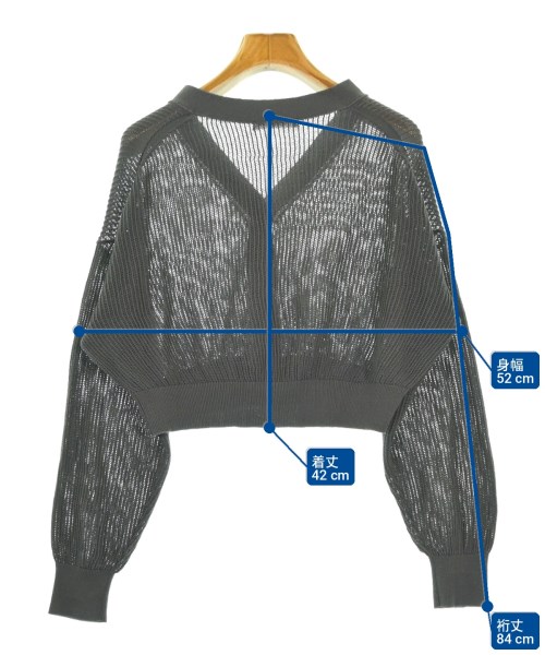 BEAUTY&YOUTH UNITED ARROWS（ビューティーアンドユースユナイテッドアローズ）カーディガン グレー サイズ:F レディース/2200712860307