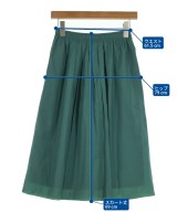 BEAUTY&YOUTH UNITED ARROWS（ビューティーアンドユースユナイテッドアローズ）ロング・マキシ丈スカート 緑 サイズ:-(S位) レディース/2200709554165
