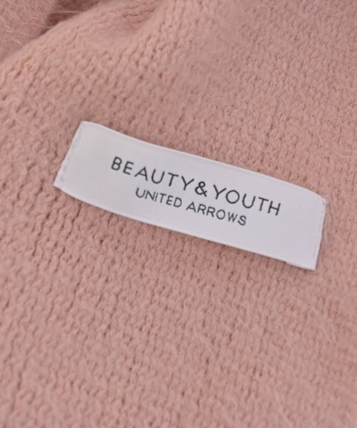 BEAUTY&YOUTH UNITED ARROWS（ビューティーアンドユースユナイテッドアローズ）マフラー ピンク サイズ:- レディース/2200709554356