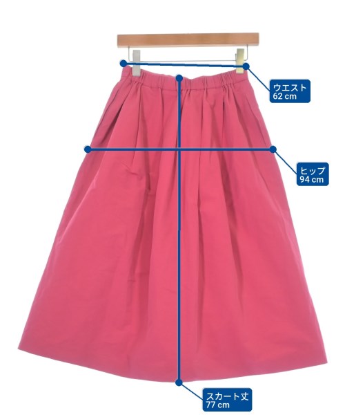 BEAUTY&YOUTH UNITED ARROWS（ビューティーアンドユースユナイテッドアローズ）ロング・マキシ丈スカート ピンク サイズ:-(XS位) レディース/2200713582024