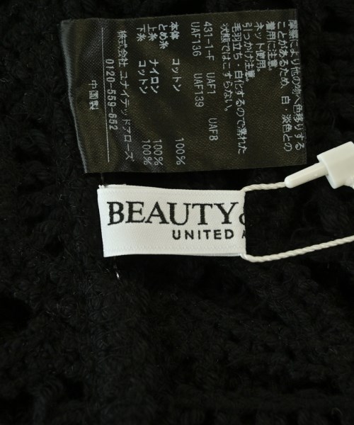 BEAUTY&YOUTH UNITED ARROWS（ビューティーアンドユースユナイテッドアローズ）ベスト 黒 サイズ:F レディース/2200711005051
