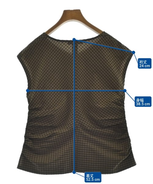 BEAUTY&YOUTH UNITED ARROWS（ビューティーアンドユースユナイテッドアローズ）ブラウス 茶 サイズ:-(M位) レディース/2200714100074