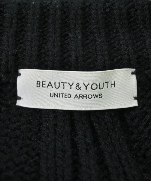 BEAUTY&YOUTH UNITED ARROWS（ビューティーアンドユースユナイテッドアローズ）ニット・セーター 黒 サイズ:F レディース/2200707295060