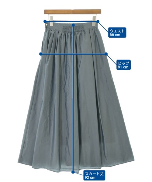 BEAUTY&YOUTH UNITED ARROWS（ビューティーアンドユースユナイテッドアローズ）ロング・マキシ丈スカート グレー サイズ:S レディース/2200711780040