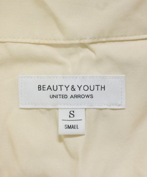 BEAUTY&YOUTH UNITED ARROWS（ビューティーアンドユースユナイテッドアローズ）カジュアルシャツ 黄 サイズ:S レディース/2200714534022