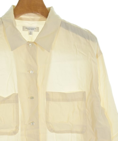 BEAUTY&YOUTH UNITED ARROWS（ビューティーアンドユースユナイテッドアローズ）カジュアルシャツ 黄 サイズ:S レディース/2200714534022