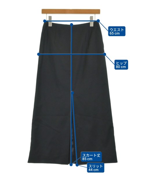 BEAUTY&YOUTH UNITED ARROWS（ビューティーアンドユースユナイテッドアローズ）ロング・マキシ丈スカート 黒 サイズ:M レディース/2200709976035