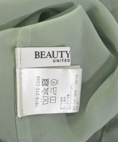 BEAUTY&YOUTH UNITED ARROWS（ビューティーアンドユースユナイテッドアローズ）カジュアルシャツ 緑 サイズ:F レディース/2200710761040