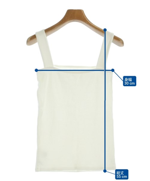 BEAUTY&YOUTH UNITED ARROWS（ビューティーアンドユースユナイテッドアローズ）タンクトップ 白 サイズ:-(M位) レディース/2200715076101