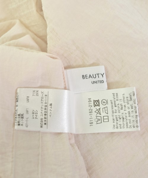 BEAUTY&YOUTH UNITED ARROWS（ビューティーアンドユースユナイテッドアローズ）ブラウス ピンク サイズ:F レディース/2200715076125
