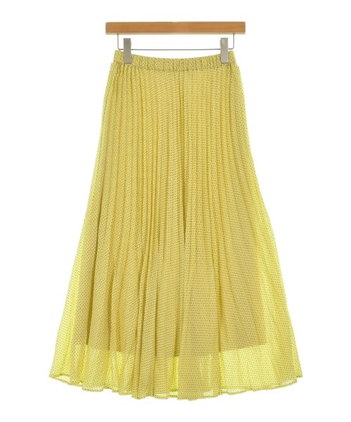 BEAUTY&YOUTH UNITED ARROWS（ビューティーアンドユースユナイテッドアローズ）ロング・マキシ丈スカート 黄 サイズ:S レディース/2200715076132