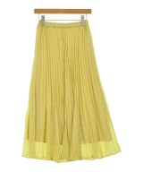 BEAUTY&YOUTH UNITED ARROWS（ビューティーアンドユースユナイテッドアローズ）ロング・マキシ丈スカート 黄 サイズ:S レディース/2200715076132