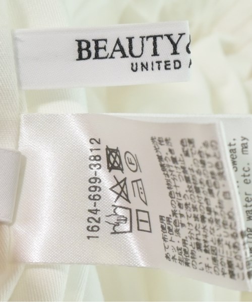 BEAUTY&YOUTH UNITED ARROWS（ビューティーアンドユースユナイテッドアローズ）ロング・マキシ丈スカート 白 サイズ:M レディース/2200688949068