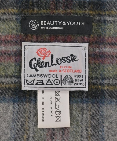 BEAUTY&YOUTH UNITED ARROWS（ビューティーアンドユースユナイテッドアローズ）マフラー グレー サイズ:- レディース/2200710080103