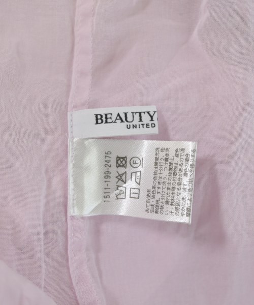 BEAUTY&YOUTH UNITED ARROWS（ビューティーアンドユースユナイテッドアローズ）カジュアルシャツ ピンク サイズ:F レディース/2200714352114