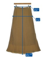 BEAUTY&YOUTH UNITED ARROWS（ビューティーアンドユースユナイテッドアローズ）ロング・マキシ丈スカート 茶 サイズ:M レディース/2200714352121