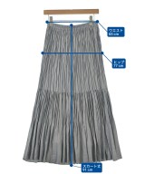 BEAUTY&YOUTH UNITED ARROWS（ビューティーアンドユースユナイテッドアローズ）ロング・マキシ丈スカート グレー サイズ:M レディース/2200710160041