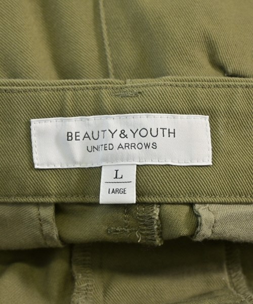 BEAUTY&YOUTH UNITED ARROWS（ビューティーアンドユースユナイテッドアローズ）チノパン カーキ サイズ:L レディース/2200710075093