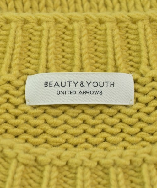 BEAUTY&YOUTH UNITED ARROWS（ビューティーアンドユースユナイテッドアローズ）ニット・セーター 黄 サイズ:-(M位) レディース/2200710272065