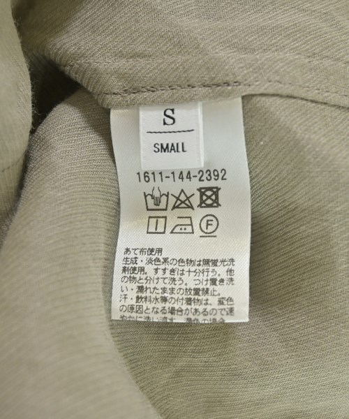 BEAUTY&YOUTH UNITED ARROWS（ビューティーアンドユースユナイテッドアローズ）カジュアルシャツ ベージュ サイズ:S レディース/2200711082199