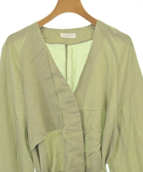 BEAUTY&YOUTH UNITED ARROWS（ビューティーアンドユースユナイテッドアローズ）ブラウス カーキ サイズ:F レディース/2200716124030