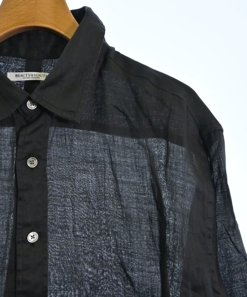 BEAUTY&YOUTH UNITED ARROWS（ビューティーアンドユースユナイテッドアローズ）カジュアルシャツ 黒 サイズ:F レディース/2200716149125