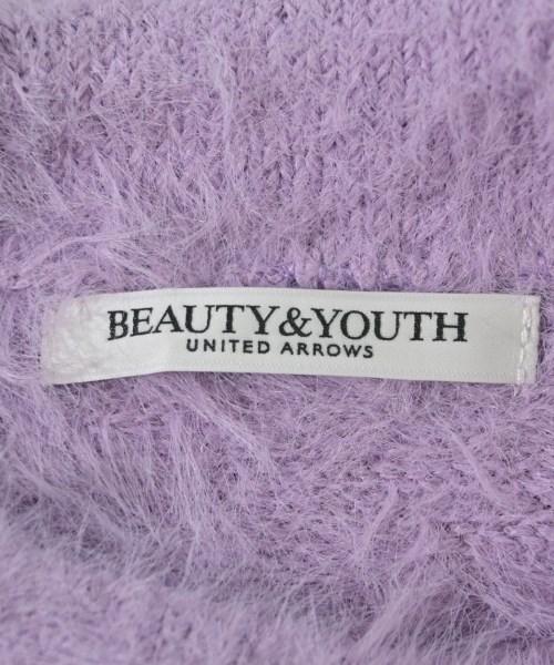 BEAUTY&YOUTH UNITED ARROWS（ビューティーアンドユースユナイテッドアローズ）ニット・セーター 紫 サイズ:F レディース/2200716335016