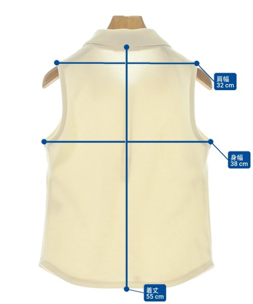 BEAUTY&YOUTH UNITED ARROWS（ビューティーアンドユースユナイテッドアローズ）ノースリーブ 白 サイズ:-(S位) レディース/2200716748038
