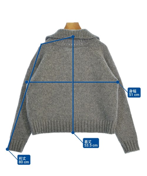 BEAUTY&YOUTH UNITED ARROWS（ビューティーアンドユースユナイテッドアローズ）ニット・セーター グレー サイズ:-(M位) レディース/2200712184120
