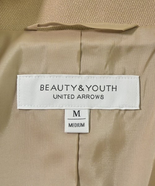 BEAUTY&YOUTH UNITED ARROWS（ビューティーアンドユースユナイテッドアローズ）テーラードジャケット ベージュ サイズ:M レディース/2200713370027