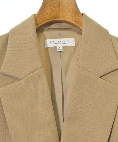 BEAUTY&YOUTH UNITED ARROWS（ビューティーアンドユースユナイテッドアローズ）テーラードジャケット ベージュ サイズ:M レディース/2200713370027