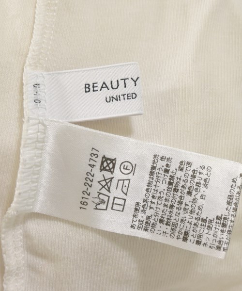BEAUTY&YOUTH UNITED ARROWS（ビューティーアンドユースユナイテッドアローズ）Tシャツ・カットソー 白 サイズ:-(M位) レディース/2200716924074