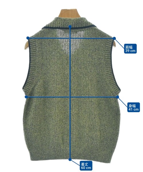 BEAUTY&YOUTH UNITED ARROWS（ビューティーアンドユースユナイテッドアローズ）ベスト グレー サイズ:-(S位) レディース/2200715228029