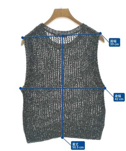 BEAUTY&YOUTH UNITED ARROWS（ビューティーアンドユースユナイテッドアローズ）ベスト グレー サイズ:-(XS位) レディース/2200715228036