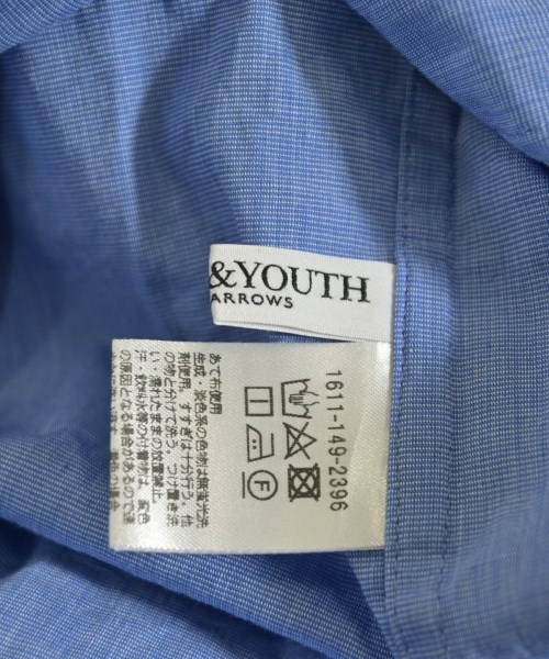 BEAUTY&YOUTH UNITED ARROWS（ビューティーアンドユースユナイテッドアローズ）カジュアルシャツ 青 サイズ:F レディース/2200715228135