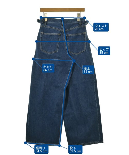 BEAUTY&YOUTH UNITED ARROWS（ビューティーアンドユースユナイテッドアローズ）デニムパンツ 青 サイズ:M レディース/2200715228173
