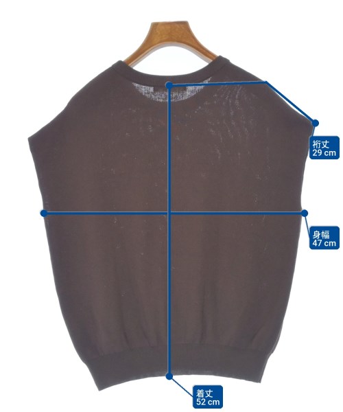 BEAUTY&YOUTH UNITED ARROWS（ビューティーアンドユースユナイテッドアローズ）ベスト 茶 サイズ:F レディース/2200715741030