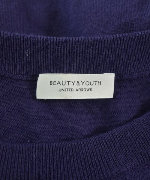 BEAUTY&YOUTH UNITED ARROWS（ビューティーアンドユースユナイテッドアローズ）ニット・セーター 紫 サイズ:F レディース/2200716836056
