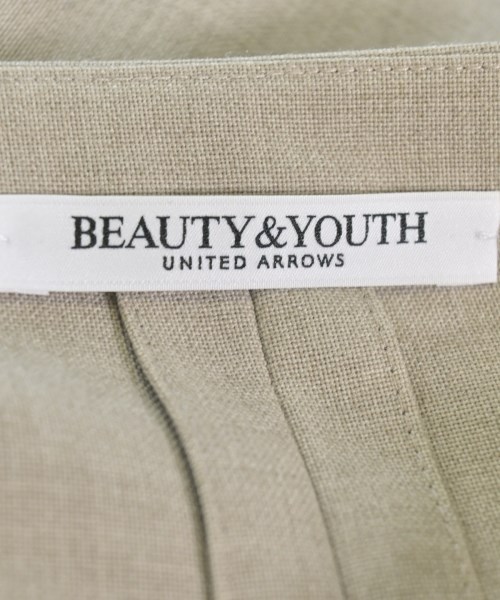 BEAUTY&YOUTH UNITED ARROWS（ビューティーアンドユースユナイテッドアローズ）ノーカラージャケット ベージュ サイズ:S レディース/2200719183065