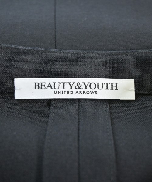 BEAUTY&YOUTH UNITED ARROWS（ビューティーアンドユースユナイテッドアローズ）ノーカラージャケット 黒 サイズ:S レディース/2200719183072