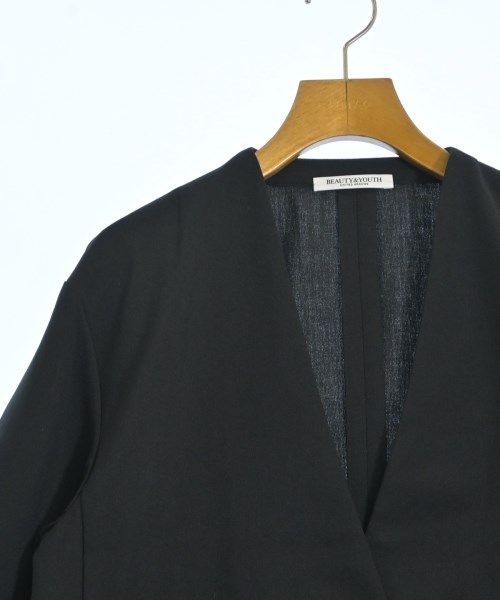 BEAUTY&YOUTH UNITED ARROWS（ビューティーアンドユースユナイテッドアローズ）ノーカラージャケット 黒 サイズ:S レディース/2200719183072