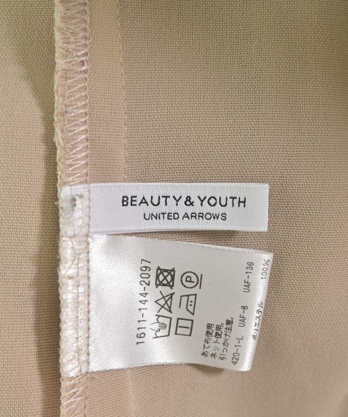 BEAUTY&YOUTH UNITED ARROWS（ビューティーアンドユースユナイテッドアローズ）カジュアルシャツ ベージュ サイズ:F レディース/2200719344022