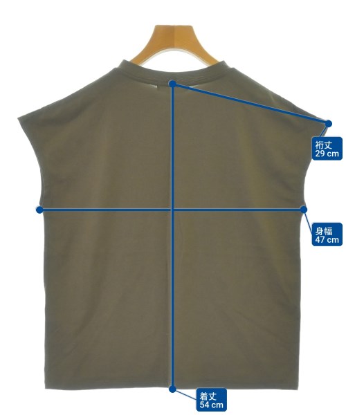 BEAUTY&YOUTH UNITED ARROWS（ビューティーアンドユースユナイテッドアローズ）ノースリーブ カーキ サイズ:F レディース/2200715019191